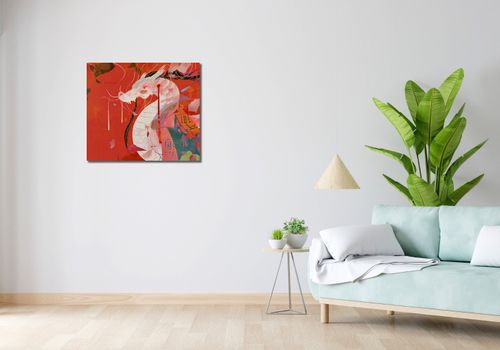 Obraz 70x60cm Orientacyjny Smok na Arena.pl