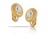 klipsy z kryształem preciosa z kolekcji classic (e13592au)