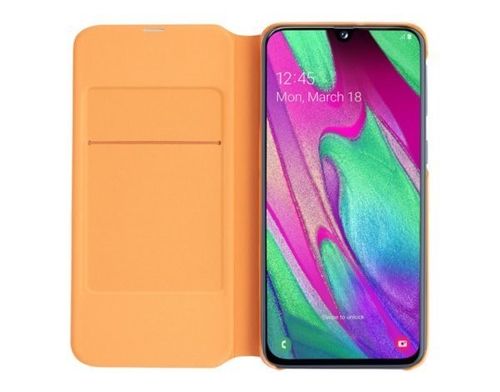 Etui Wallet Cover do Galaxy A40 białe na Arena.pl