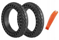 2x BEZDĘTKOWA pełna opona 8,5' do hulajnogi Xiaomi/Motus Scooty 8,5 + łyżka