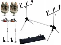 STANOWISKO KARPIOWE GRUNTOWE STOJAK ROD-POD + 2x SYGNALIZATOR + 2x SWINGER