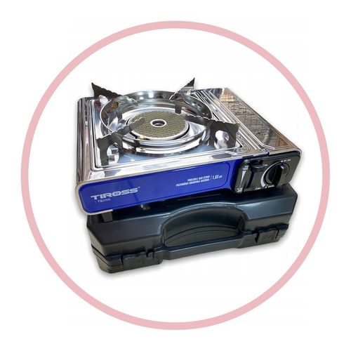 KUCHENKA TURYSTYCZNA TIROSS TS-266 SREBRNA 1650 W na Arena.pl