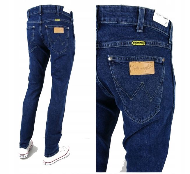 WRANGLER X PETER MAX JEANSY TAPERED BRYSON_W28 L32 zdjęcie 1