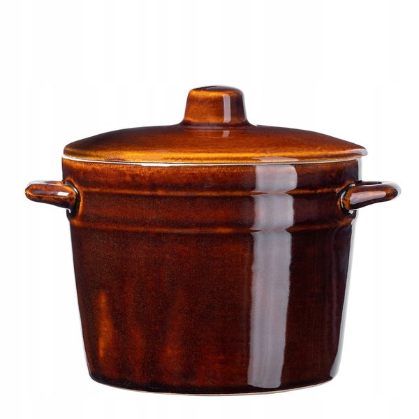 Kadax Garnek Kamionka do Kiszenia Na Smalec 2,5L zdjęcie 1