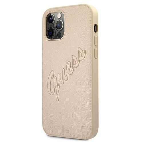 Etui Guess do iPhone 12, iPhone 12 Pro, Złoty na Arena.pl