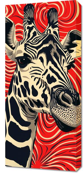 Obraz 40x90cm Wzrok Żyrafy zdjęcie 1