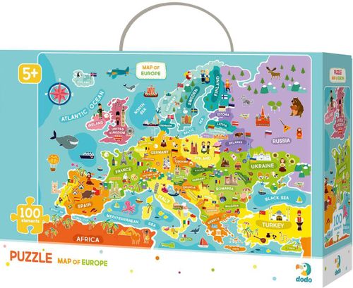 DODO Puzzle Mapa Europy 100el. na Arena.pl