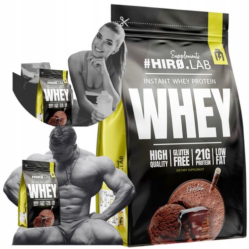 Białko koncentrat serwatkowe WPC 750 g Instant Whey Protein czekolada hiro na Arena.pl