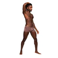 male power inter-mingle mini szorty l anatomiczny fason czarne