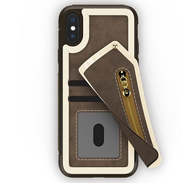 ND38_NEB-IPH8-DBBR Zizo Nebula Wallet Case - Skor zdjęcie 3