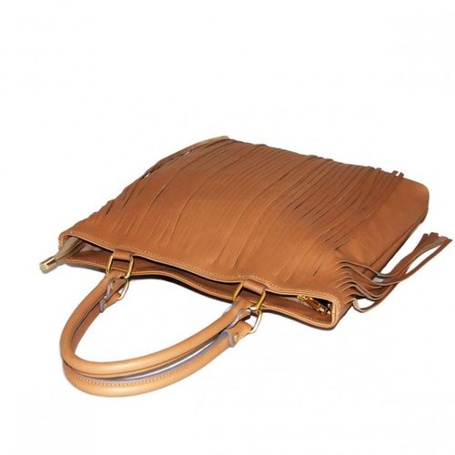 Borsa in Pelle Shopper Sofia brązowa na Arena.pl