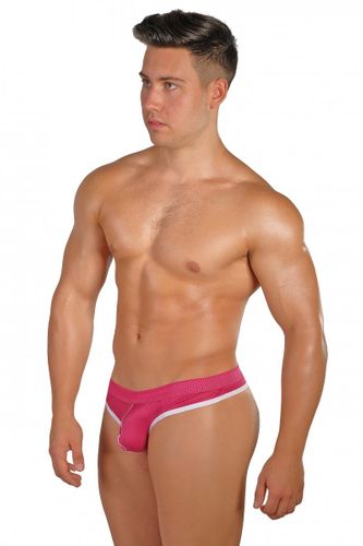 Stringi męskie WJ Air Mesh Pink L na Arena.pl