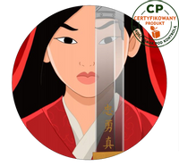 Opłatek na tort Mulan