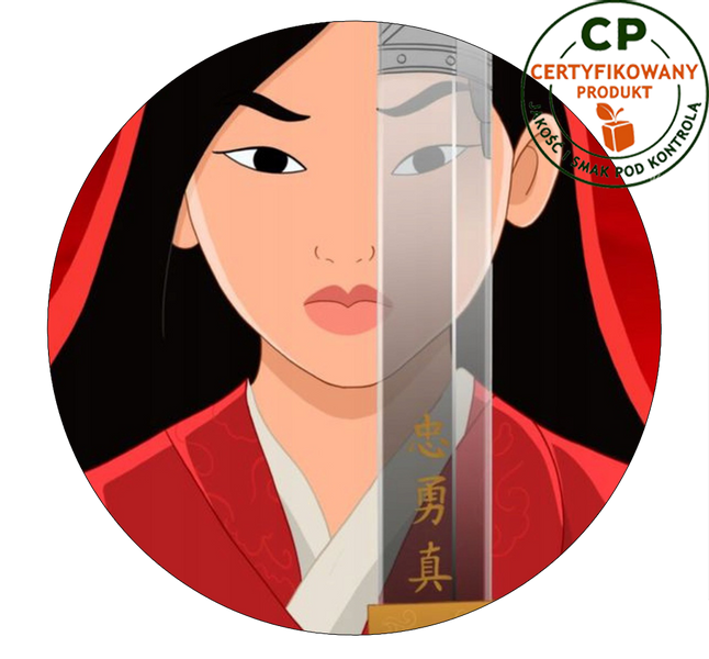 Opłatek na tort Mulan zdjęcie 1