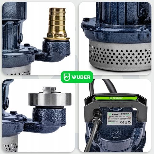 POMPA DO WODY CZYSTEJ BRUDNEJ ŚCIEKÓW SZAMBA Z SITKIEM ZANURZENIOWA 1" na Arena.pl