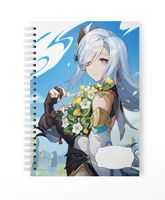 Zeszyt A5 100 stron w kratkę Genshin Impact - Shenhe