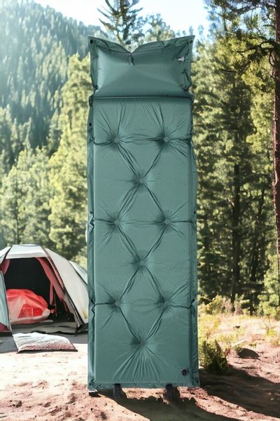 MATA SAMOPOMPUJĄCA Z PODUSZKĄ SPORTVIDA MATERAC KARIMATA TURYSTYCZNA zdjęcie 13