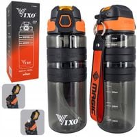 BUTELKA BIDON NA WODĘ TRITAN SZCZELNA Z MIARKĄ SPORTOWA 700 ML BPA