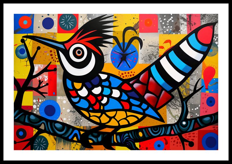 Plakat 60x40cm Ptak Na Wznak zdjęcie 3