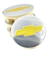 CHEVROLET DEKIELKI na felgi zaślepki felg KAPSLE kołpaczki 53mm 4szt.