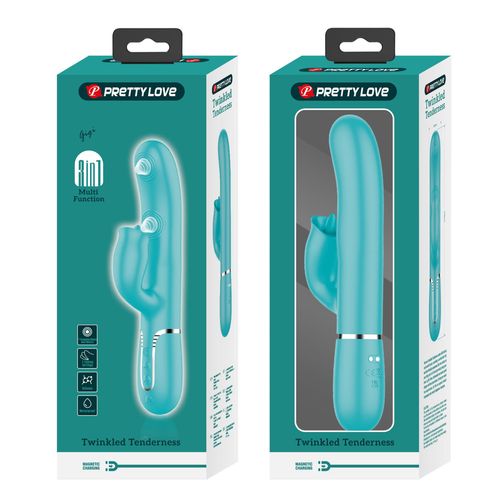 PRETTY LOVE - Gigi light blue, 7 thumping functions 7 licking modes na Arena.pl