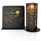 Znicz Solarny na Grób Dziadka i Babci Dekoracja z Personalizacją