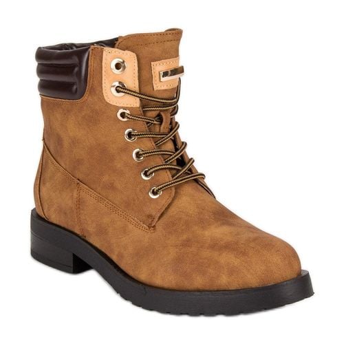 Brązowe traperki r.39 na Arena.pl