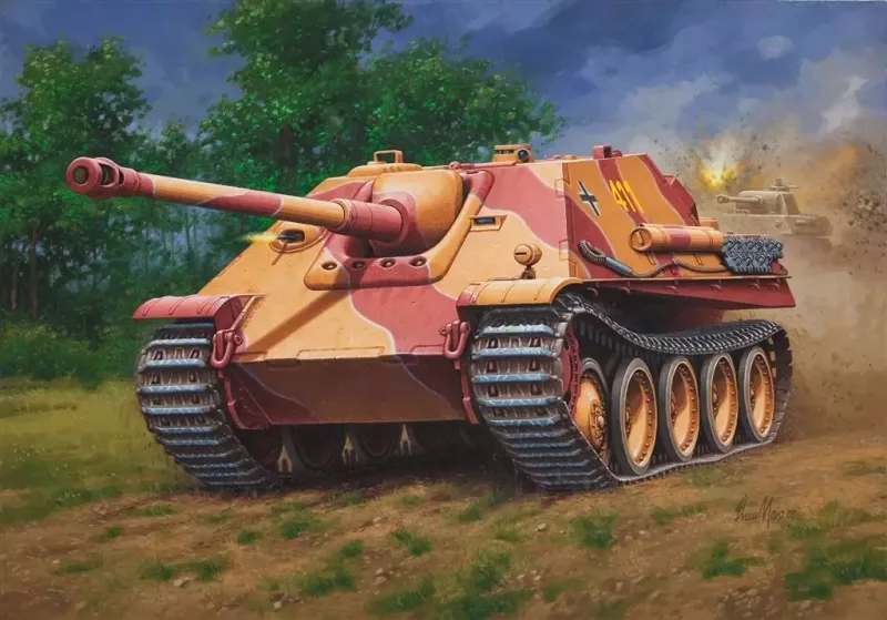 Pojazd 1:76 Sd.Kfz.173 Jagdpanther zdjęcie 1