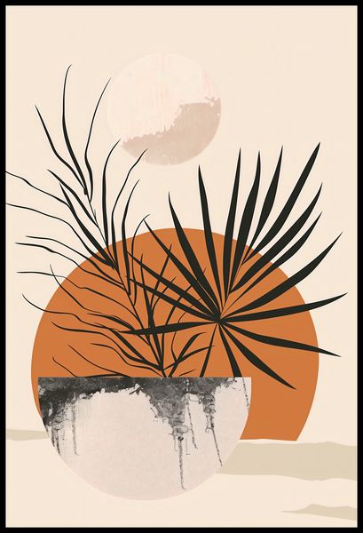 Plakat 61x90,5cm Palmowy Zachód zdjęcie 2