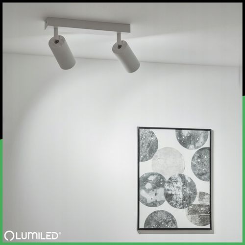 Lampa Sufitowa HALOGENOWA 2X GU10 Reflektor OPRAWA LED SPOT Kinkiet na Arena.pl