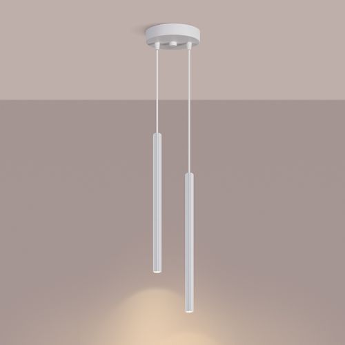 Lampa wisząca ARCHE 2P biała na Arena.pl