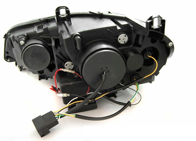 LAMPY Reflektory Do BMW X5 E70 Od 2007 Do 2010 Roku RINGI LED 3D XENON zdjęcie 5