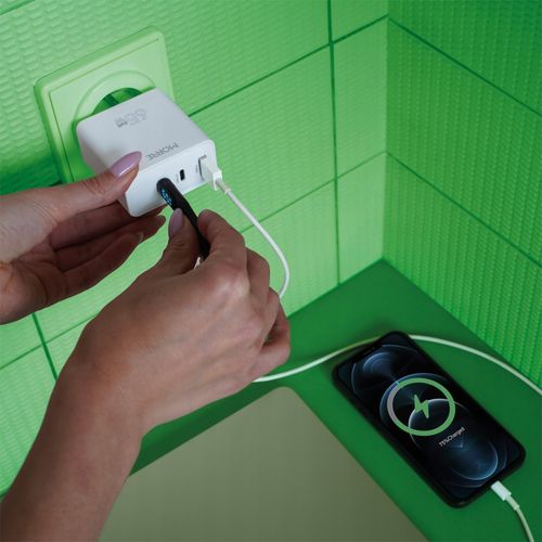 TIROSS MORRE ŁADOWARKA USB, USB C 65W BIAŁA na Arena.pl