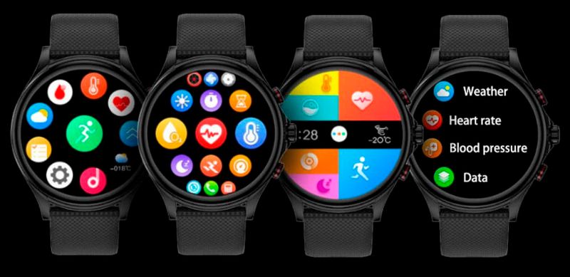 SMARTWATCH SMARTBAND ZEGAREK TLEN SEN PULSOKSYMETR POŁĄCZENIA SPORT PRO MW ONE zdjęcie 2