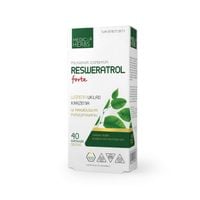 MEDICA RESWERATROL 250 FORTE 50% resveratrol Rdestowiec JAPOŃSKI