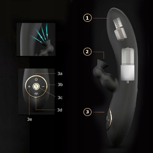 Wibrator wibrująco ssący. Stymulacja punktu G. na Arena.pl