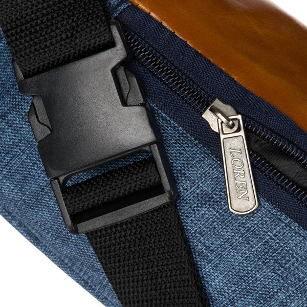 saszetka na pas wb05a-navy/brown zdjęcie 6