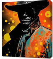 Obraz 60x70cm Kowboj Kosmosu