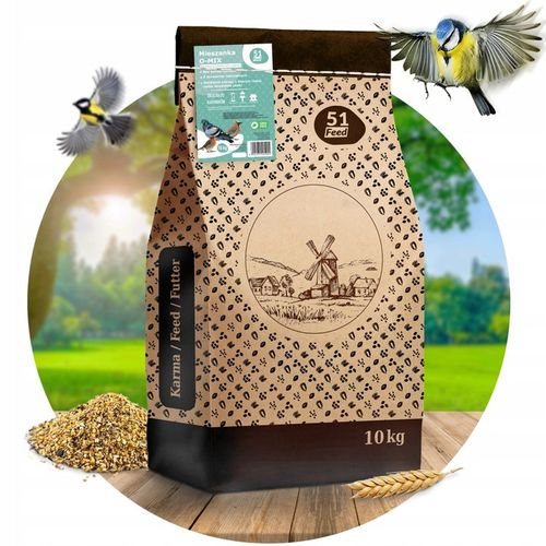 KARMA DLA PTAKÓW 10kg POKARM DROBNE ZIARNO DO KARMNIKA PTASI PRZYSMAK na Arena.pl