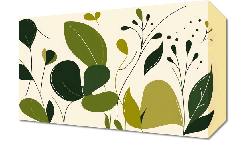 Obraz 30x20cm Świeżość Liści zdjęcie 1
