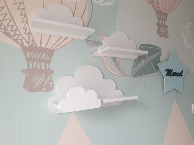 Półki Chmurki zestaw 3 szt. LAGUNA- Prestige zdjęcie 2