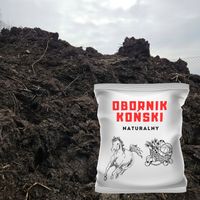 Obornik Nawóz Koński Nie Granulowany Kompost 20kg Naturalny Ekologiczny