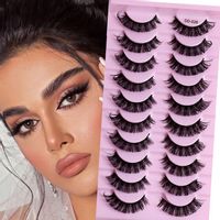 Sztuczne Rzęsy 10 Par Codzienny Makijaż Nago