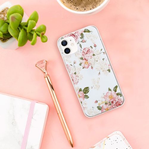 Crong Flower Case - Etui iPhone 12 Mini (wzór 02) na Arena.pl