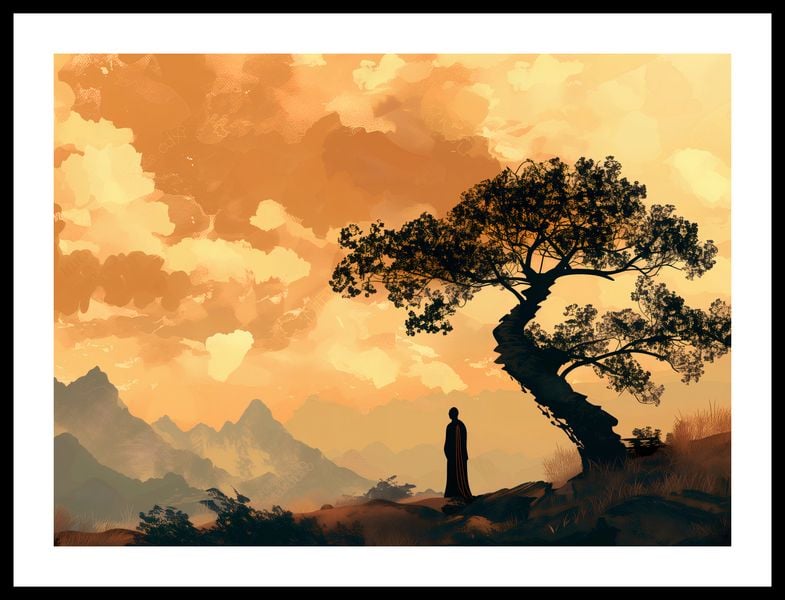 Plakat 55x40cm Zen zdjęcie 3