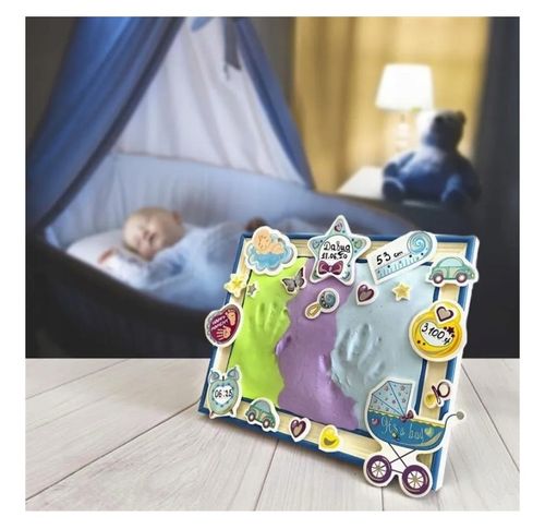 Ciastolina odcisk niemowlaka CHŁOPCZYK na Arena.pl