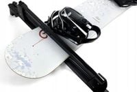 BAGAŻNIK NA 5 PAR NART 4 DESKI UCHWYT NARCIARSKI SNOWBOARDOWY NA DACH AUTA