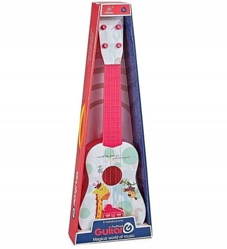 GITARA DLA DZIECI DUŻA 55CM UKULELE GRA INSTRUMENT zdjęcie 5