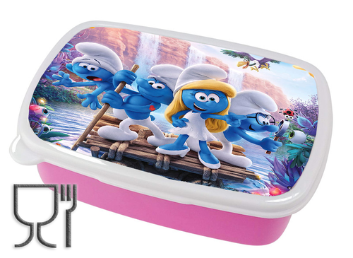 Pojemnik śniadaniowy Smerfy - Przygody na Arena.pl