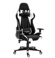fotel gamingowy extreme playmaker black/white